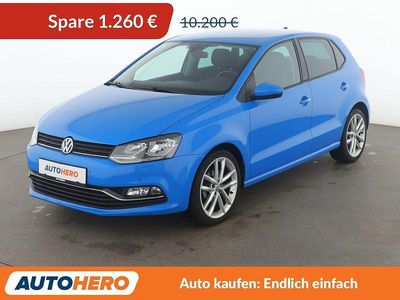 Blau Gebraucht 2014 VW Polo Highline Limousine | 8.940 € (Fairer Preis)