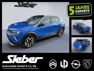 Perl blau/voltaik blau Gebraucht 2021 Opel Mokka Elegance SUV | 17.490 € (Fairer Preis)