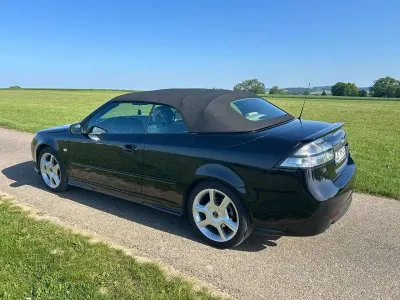 Gebraucht Saab 9-3 Cabriolet 209 PS (153 kW) 2009 Schwarz Cabrio