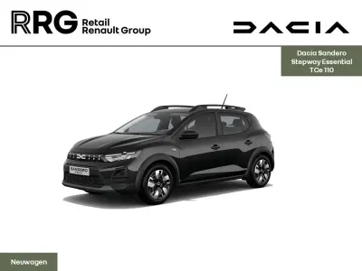 Neu Dacia Sandero Essentiel 110 PS (80 kW) 2026 Perlmuttschwarz metallic Limousine