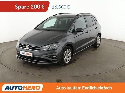 Grau Gebraucht 2018 VW Golf Sportsvan Advance Van / Kleinbus | 16.300 € (Etwas zu teuer)