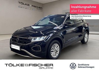Gebraucht VW T-Roc Life 110 PS (80 kW) 2022 Schwarz SUV