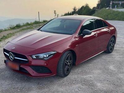 Usata Mercedes CLA200 150 CV (110 kW) 2021 Rosso Berlina