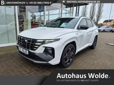 Gebraucht Hyundai Tucson N Line 180 PS (132 kW) 2024 Weiß SUV