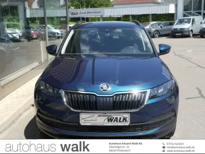 Gebraucht Skoda Karoq Ambition 150 PS (110 kW) 2020 Blau SUV