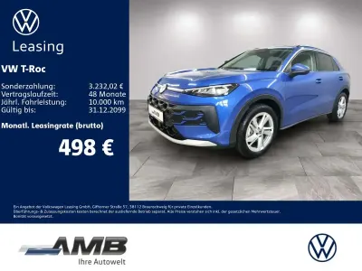 Gebraucht VW T-Roc Cabriolet Life 150 PS (110 kW) 2025 Celestial blue metallic SUV