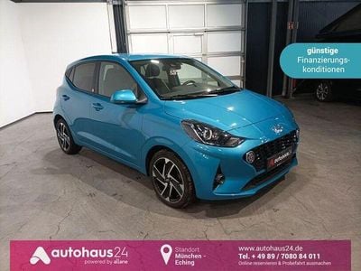 Blau Gebraucht 2022 Hyundai i10 Edition 30+ Kleinwagen | 14.220 € (Etwas zu teuer)