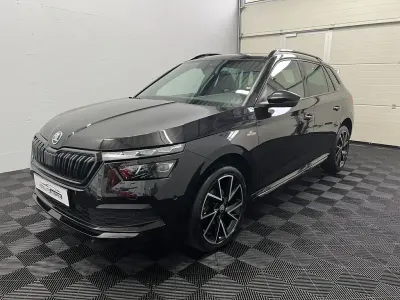 Gebraucht Skoda Kamiq Monte Carlo 150 PS (110 kW) 2020 Cerna magic/black magic SUV