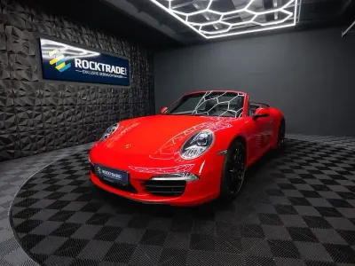 Gebraucht Porsche 911 Carrera S Cabriolet Chrono 400 PS (294 kW) 2012 Rot Cabrio