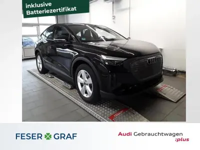 Gebraucht Audi Q4 Sportback e-tron S-Line 150 kW (204 PS) 2023 Mythosschwarz metallic SUV