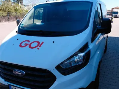 Gebraucht Ford Transit Custom 101 PS (74 kW) 2021 Weiß Van / Kleinbus