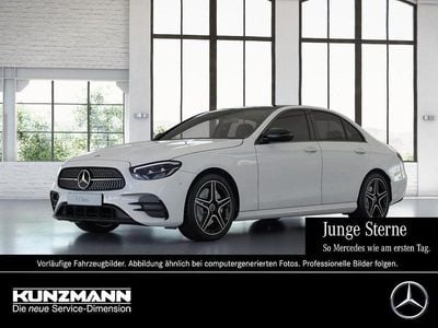 Gebraucht Mercedes E300 AMG 194 PS (142 kW) 2022 Unilack polarweiß Limousine