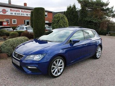 Usata Seat Leon FR 131 CV (96 kW) 2018 Blu Berlina