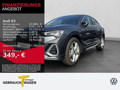 Gebraucht Audi Q3 S-Line 150 PS (110 kW) 2023 Grau SUV