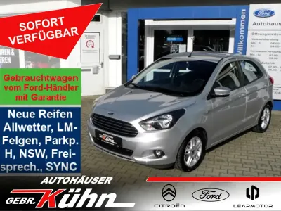 Gebraucht Ford Ka Plus Cool & Sound Edition 86 PS (63 kW) 2017 Silber Kleinwagen