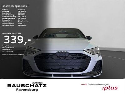 Gebraucht Audi A3 S-Line 150 PS (110 kW) 2024 Gletscherweiss (weiss) Limousine