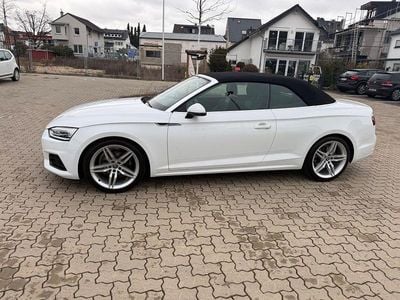 Gebraucht Audi A5 Cabriolet 190 PS (139 kW) 2019 Weiß Cabrio