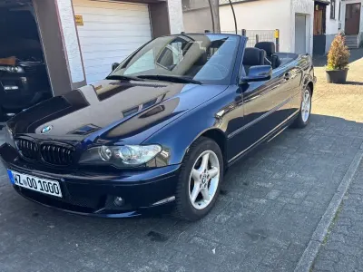 Brugt BMW 318 Cabriolet Exclusive 143 HK (105 kW) 2004 Blå Cabriolet
