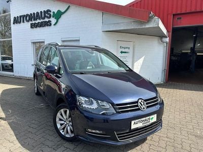 Gebraucht VW Sharan Highline 140 PS (102 kW) 2015 Blau Van / Kleinbus
