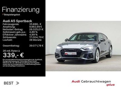 Gebraucht Audi A5 Business 204 PS (150 kW) 2022 Daytonagrau perleffekt (metallic) Coupé