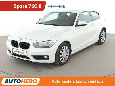 Gebraucht BMW 116 Advantage 109 PS (80 kW) 2016 Weiß Kleinwagen