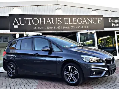 Gebraucht BMW 220 Gran Tourer Sport Line 190 PS (139 kW) 2016 Grau Van / Kleinbus