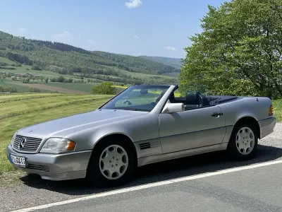 Gebraucht Mercedes SL280 193 PS (141 kW) 1994 Silber Cabrio