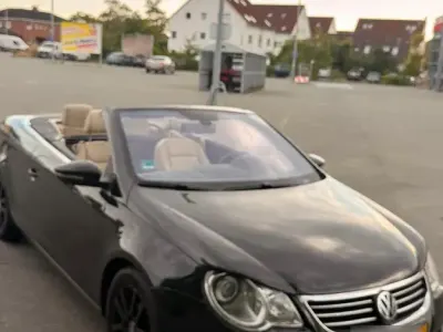 Gebraucht VW Eos 160 PS (117 kW) 2009 Schwarz Cabrio