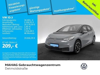 Gebraucht VW ID.3 Pure 110 kW (150 PS) 2022 Grau Kleinwagen