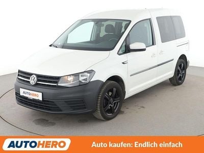 Gebraucht VW Caddy Trendline 150 PS (110 kW) 2018 Weiß Van / Kleinbus