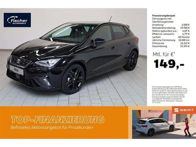 Neu Seat Ibiza FR 116 PS (85 kW) 2025 Schwarz Limousine