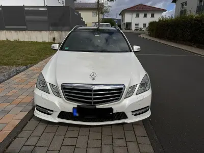 Usata Mercedes E350 Avantgarde 265 CV (194 kW) 2013 Bianco Station wagon