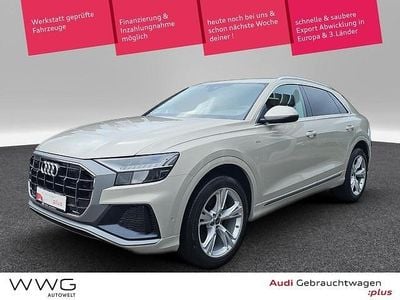 Second-hand Audi Q8 Ambiente 286 CP (210 kW) 2022 Bej SUV