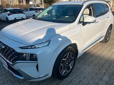 Gebraucht Hyundai Santa Fe Signature 265 PS (194 kW) 2021 Weiß SUV