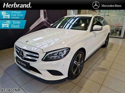 gebraucht Mercedes C220 d T Avantgarde Towinkel Spurhalte LED