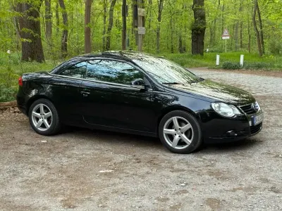 Gebraucht VW Eos 150 PS (110 kW) 2007 Schwarz Cabrio