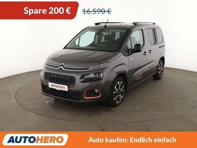 Gebraucht Citroën Berlingo Feel 131 PS (96 kW) 2019 Grau Van / Kleinbus