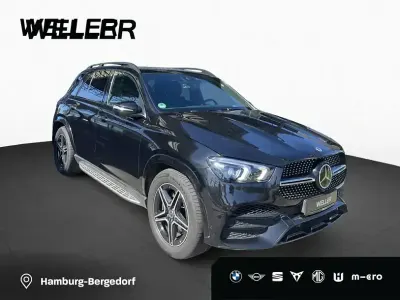Gebraucht Mercedes GLE400 AMG line 332 PS (244 kW) 2023 Obsidianschwarz (schwarz) SUV