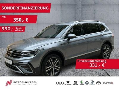 Gebraucht VW Tiguan Allspace Elegance 150 PS (110 kW) 2022 Pyrit silber metallic SUV