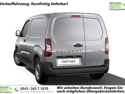Neu Peugeot Partner 131 PS (96 kW) 2026 Artense silber metallic Van / Kleinbus