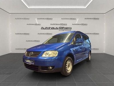 Gebraucht VW Caddy Maxi Life 102 PS (75 kW) 2009 Blau Van / Kleinbus