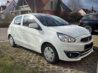 Second-hand Mitsubishi Space Star 71 CP (52 kW) 2018 Alb Hatchback