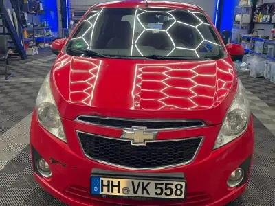 Gebraucht Chevrolet Spark LS 68 PS (50 kW) 2012 Rot Kleinwagen