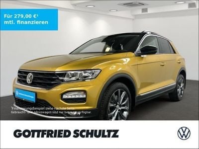 Second-hand VW T-Roc Style 116 CP (85 kW) 2018 Galben SUV