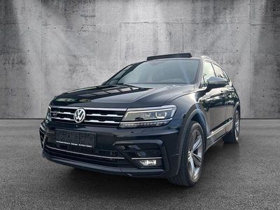 Schwarz Gebraucht 2021 VW Tiguan Allspace Highline SUV | 31.990 € (Fairer Preis)