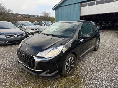 Brugt DS Automobiles DS3 Crossback So Chic 99 HK (72 kW) 2018 Sort SUV