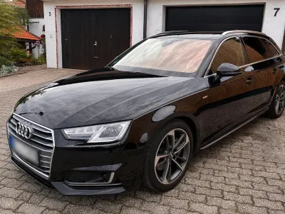 Gebraucht Audi A4 S-Line 190 PS (139 kW) 2017 Schwarz Kombi