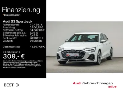 Gebraucht Audi S3 Ambiente 333 PS (244 kW) 2025 Arkonaweiß Limousine