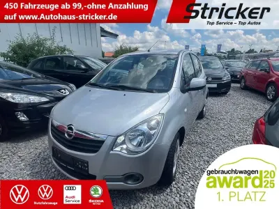 Gebraucht Opel Agila Edition 68 PS (50 kW) 2013 Silber Kleinwagen