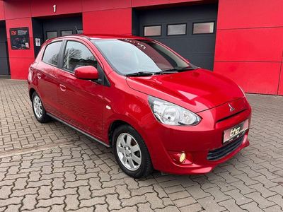 Second-hand Mitsubishi Space Star Top 80 CP (58 kW) 2015 Roșu Hatchback